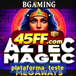 plataforma teste fortune tiger